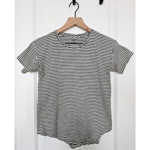 Madewell | Striped Round Hem Tee